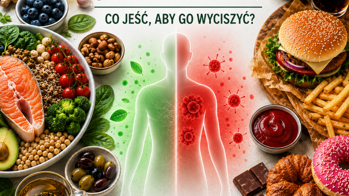 Dieta a przewlekły stan zapalny — co jeść, aby wspierać naturalne wygaszanie stanu zapalnego?